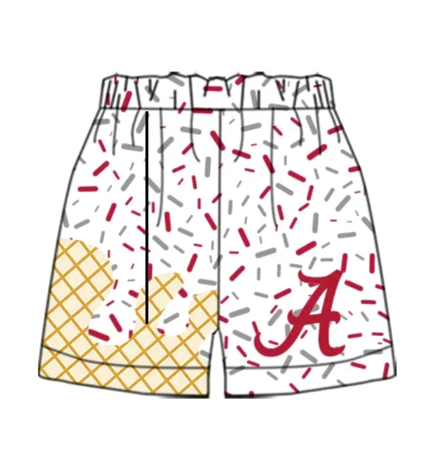 Alabama Ice Cream Shorts