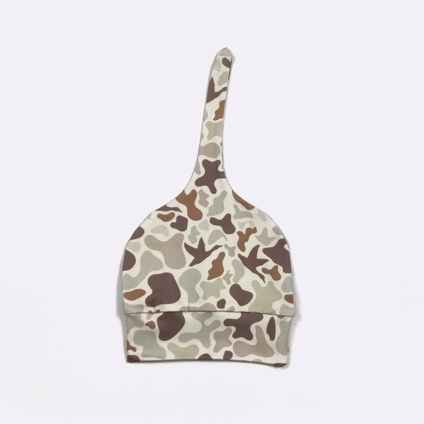 Muted Camo Knotted Gown