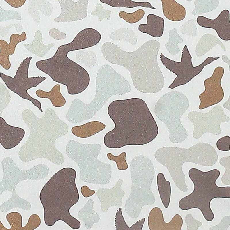 Muted Camo Knotted Gown 0-3m
