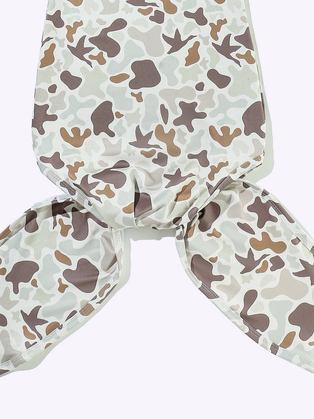 Muted Camo Knotted Gown 0-3m