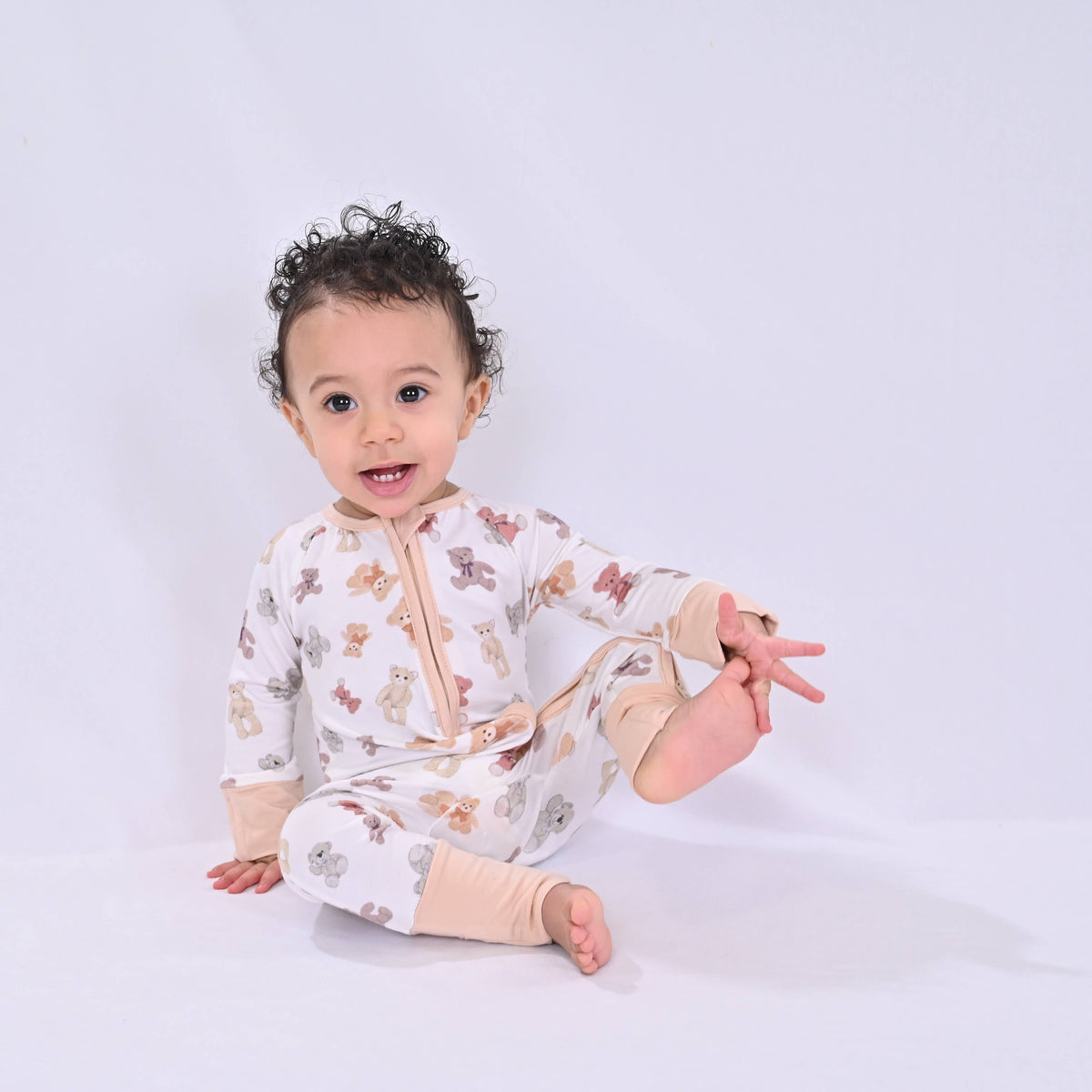 Bamboo Baby Pajama Teddy Bear: Newborn