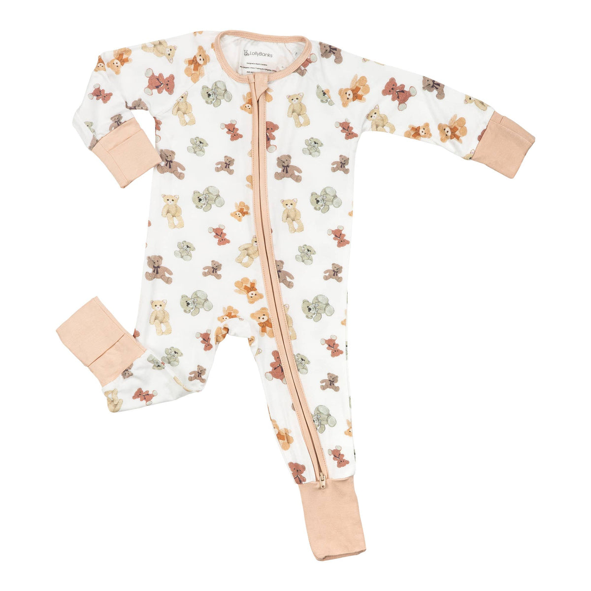 Bamboo Baby Pajama Teddy Bear: Newborn