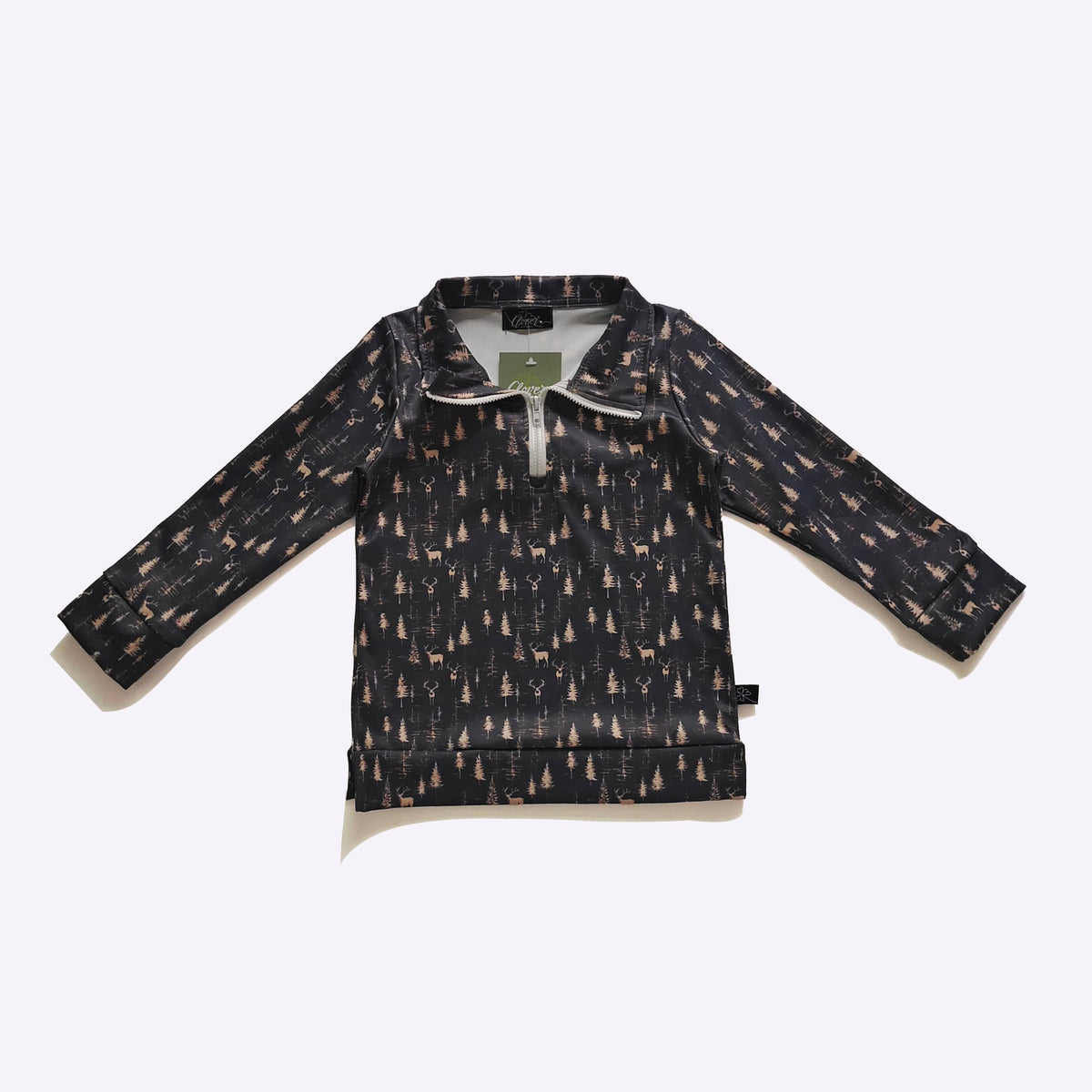 Midnight Forest Boy Quarter Zip