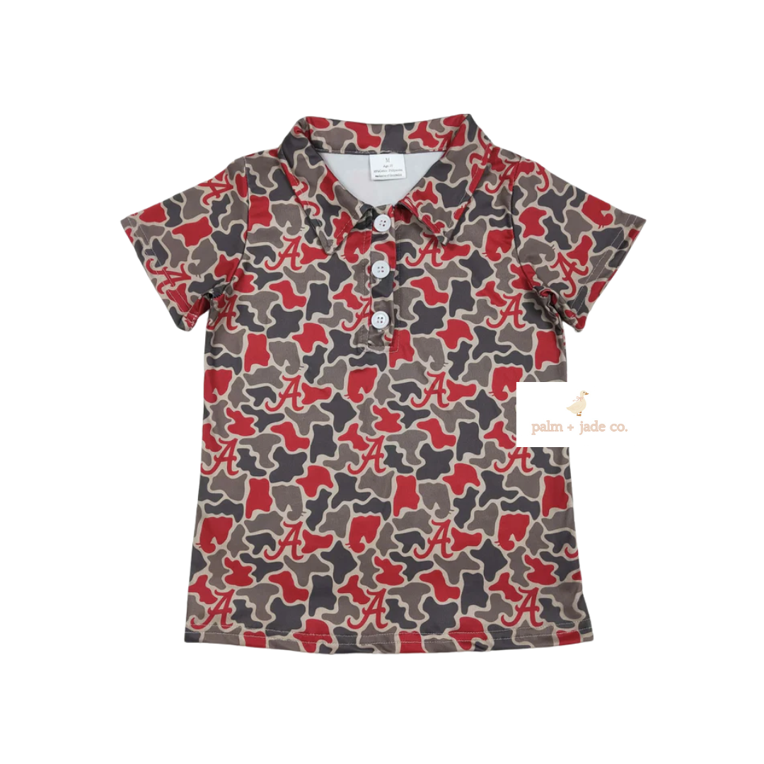 Alabama Camo Polo