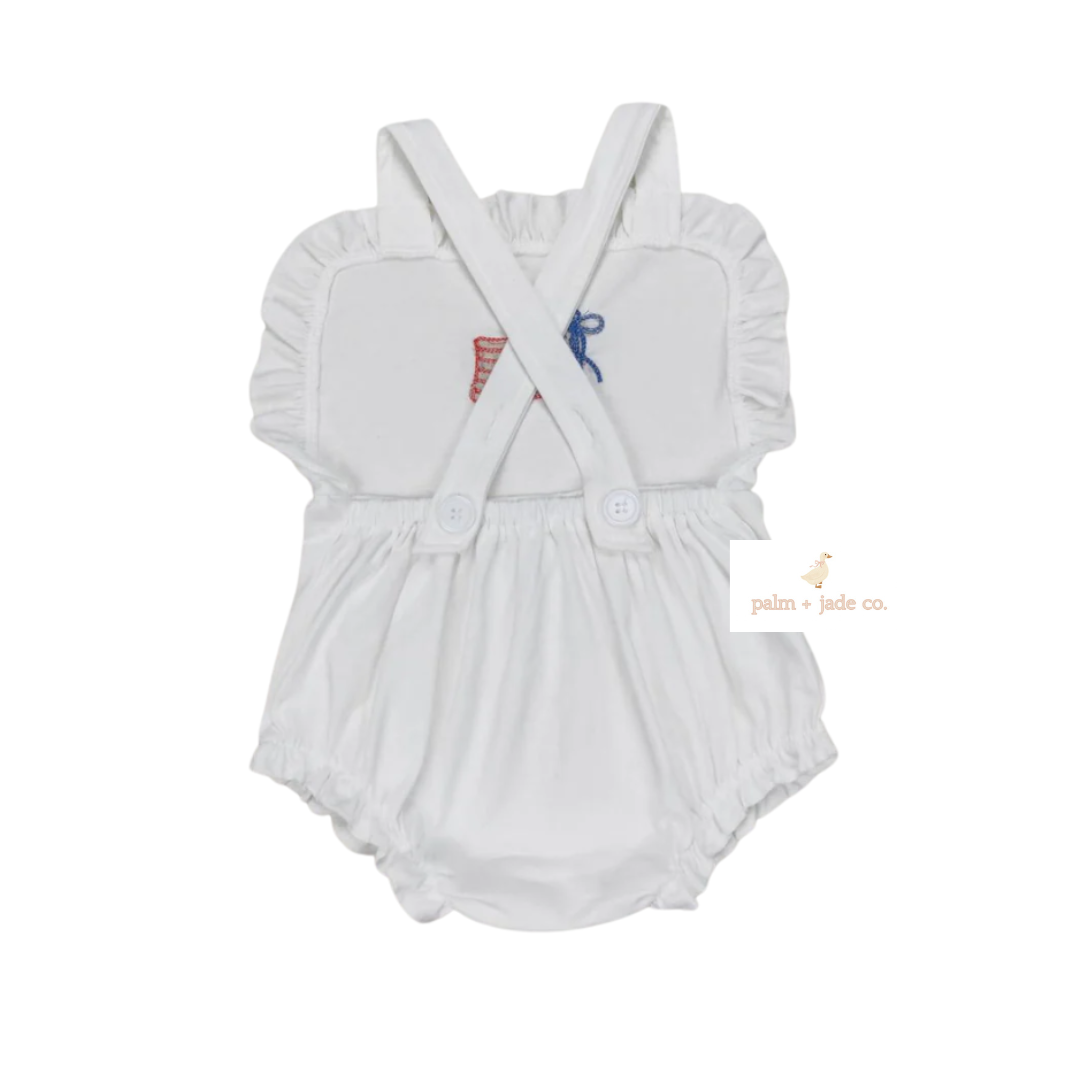 Classic American Flag Ruffle Bubble
