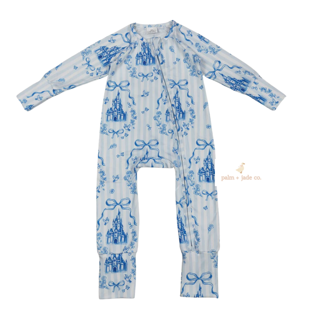 Blue Castle Bamboo Zip Romper