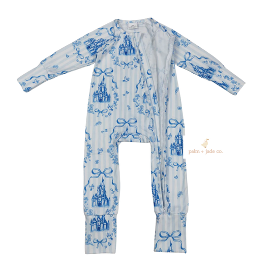 Blue Castle Bamboo Zip Romper