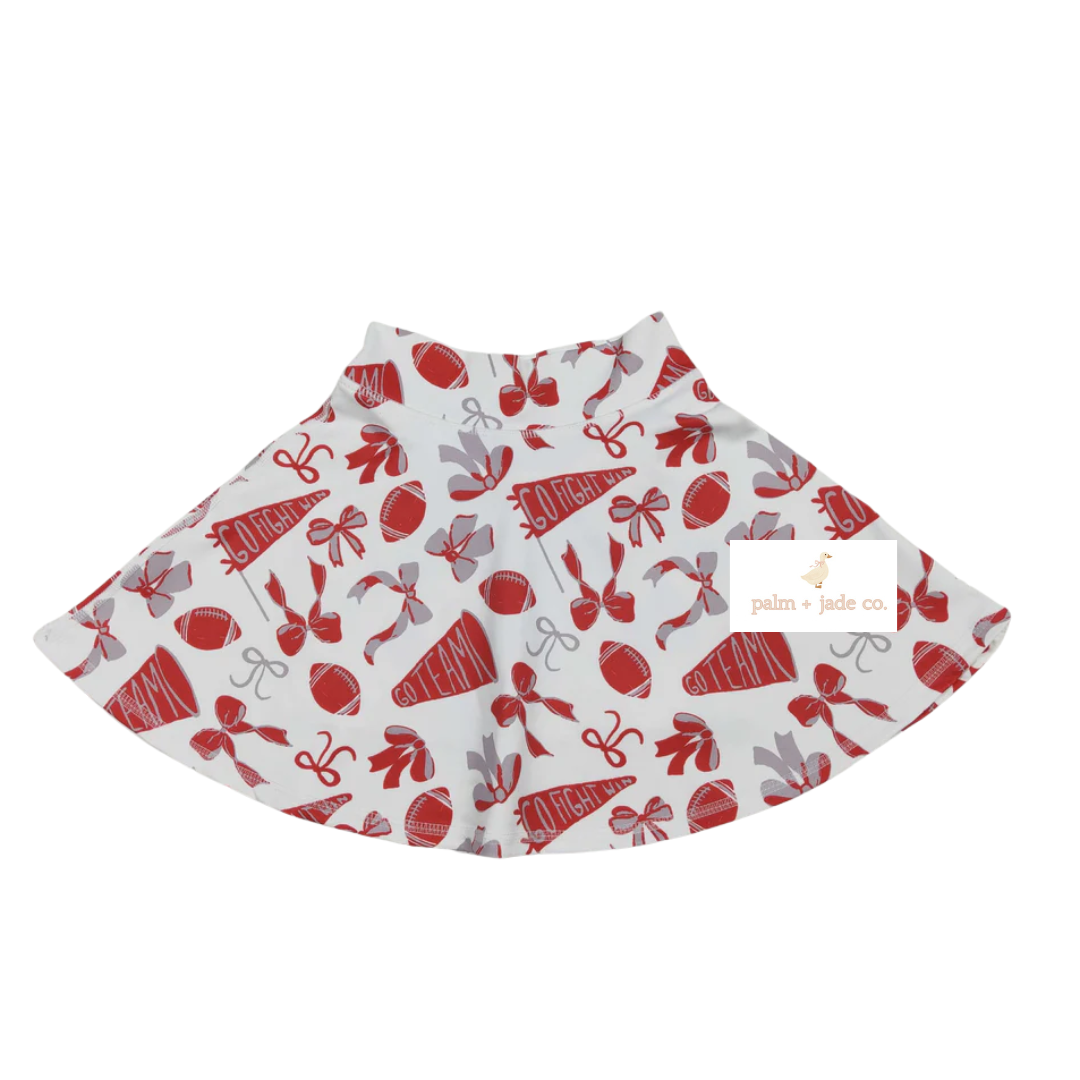 Go Team Red Skort