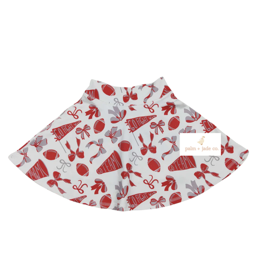 Go Team Red Skort