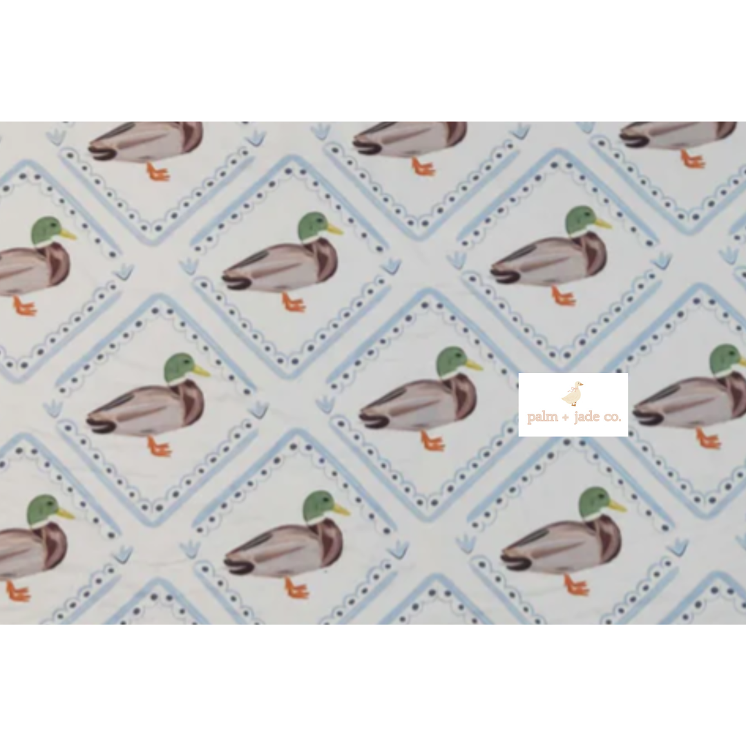 Mallard Duck Baby Blanket