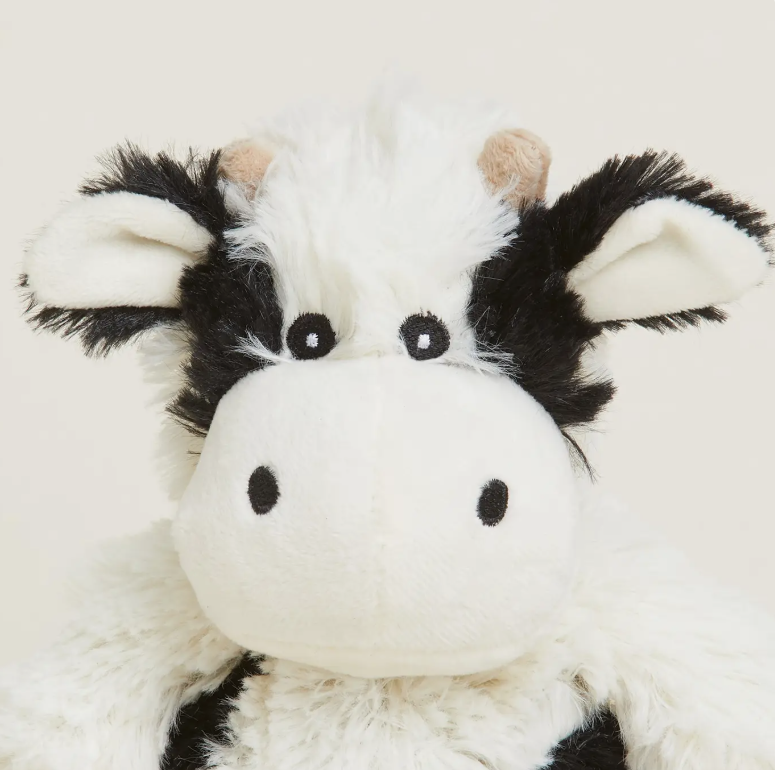 Black & White Cow Warmies Jr.