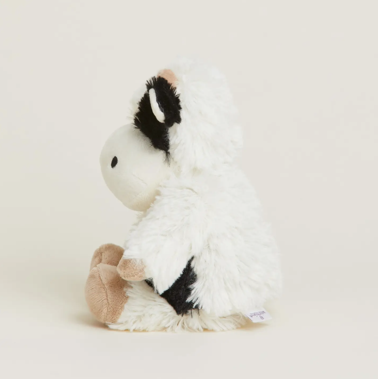 Black & White Cow Warmies Jr.