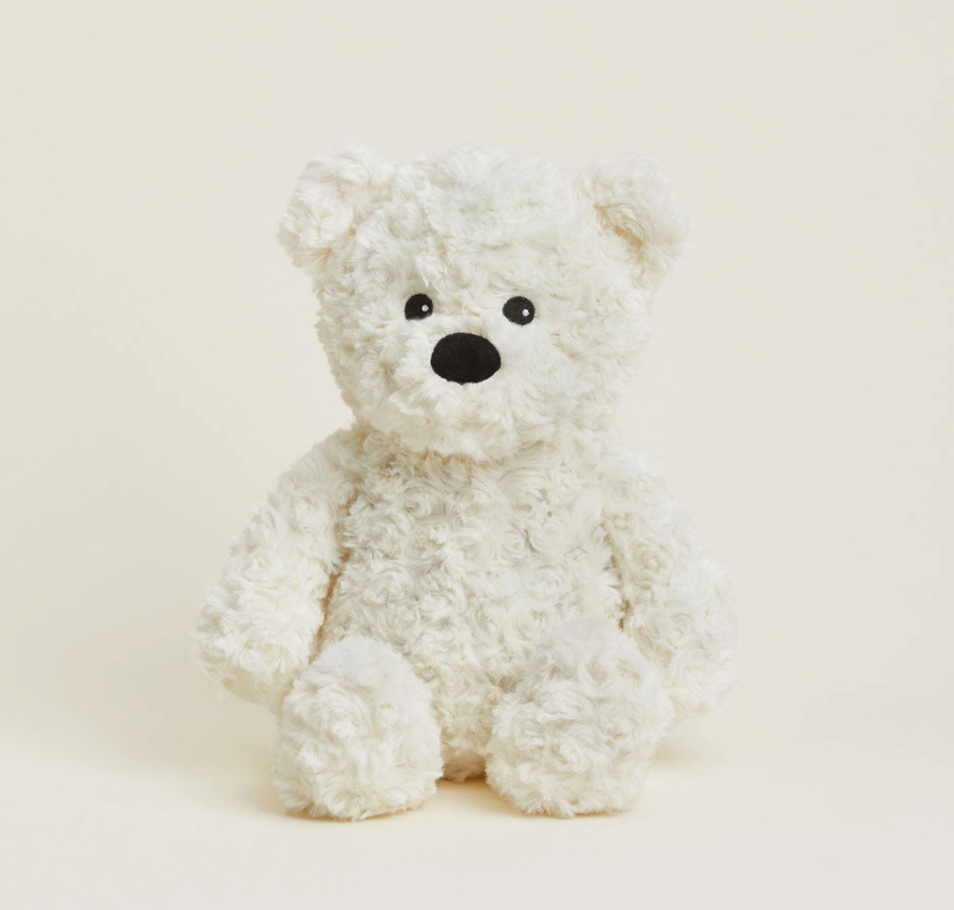 Cream Curly Bear Warmies