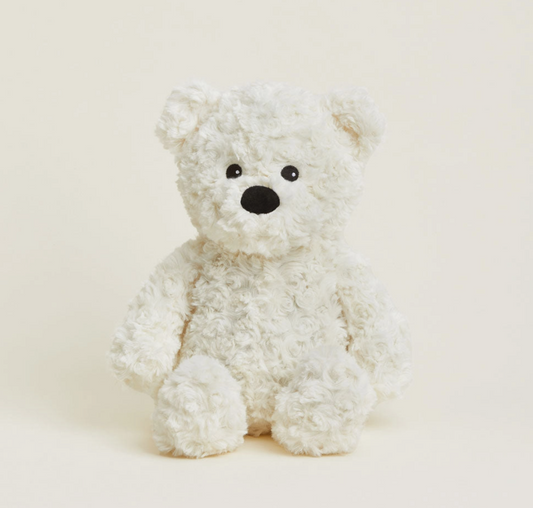 Cream Curly Bear Warmies
