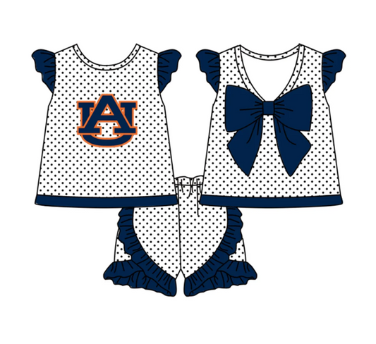 Auburn Girl Short Set